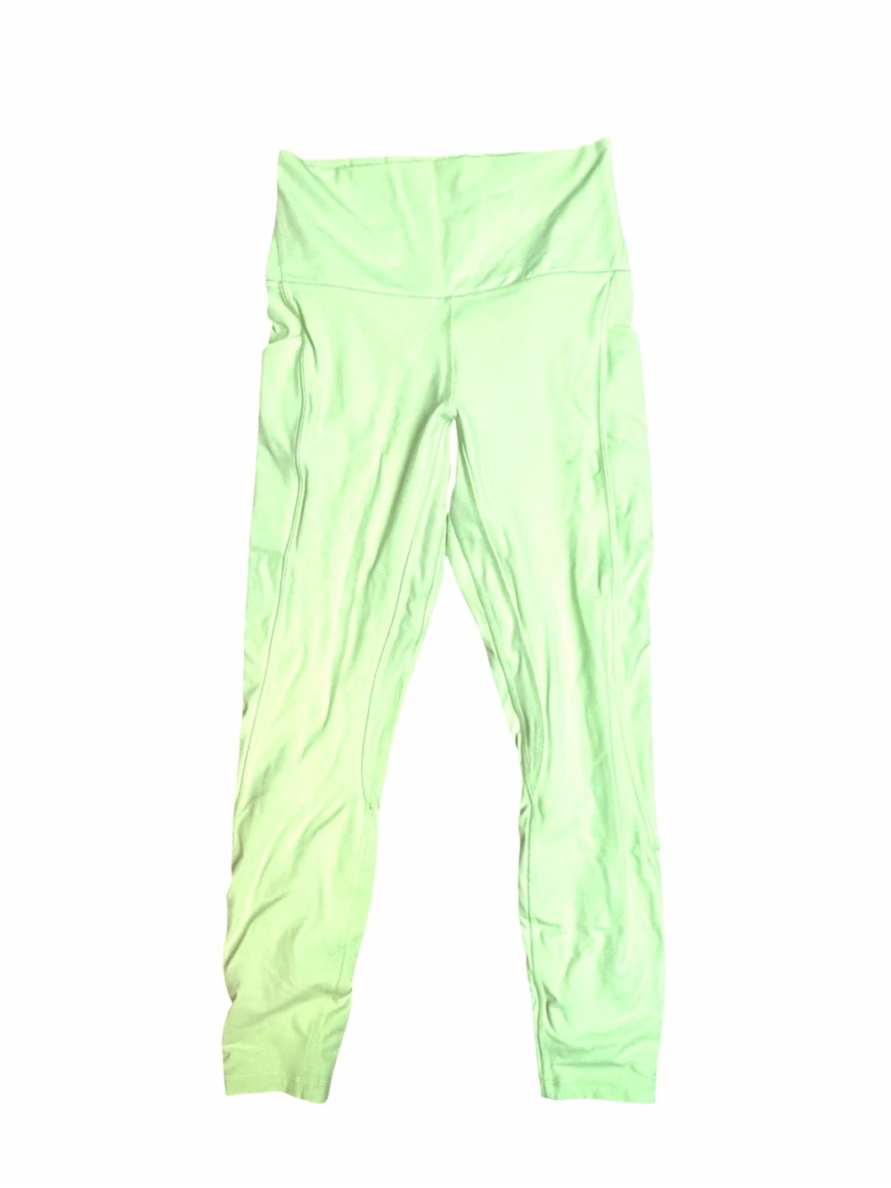 Lululemon Neon Green Side Pocket Leggings